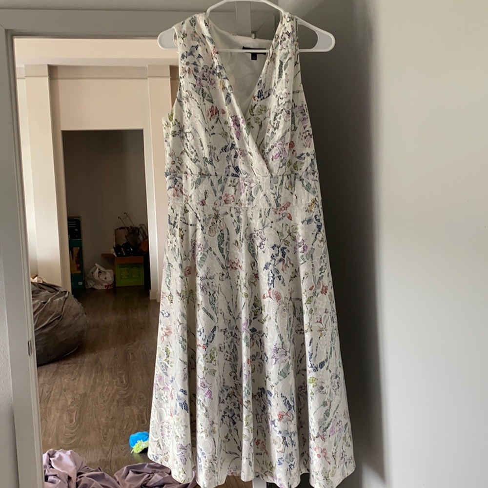 White summer dress